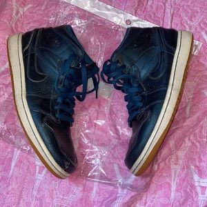 Nike Air Jordan 1 Mid high Nouveau ‘Space dark blue shoes/sneakers